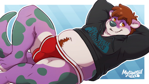 Lounging Otter Vibes