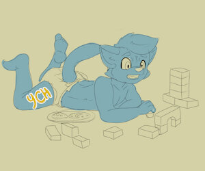 Block playtime (ych auction)