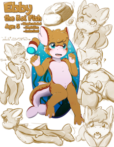 Ebby the Koi Fish! (Submission #1000!!)