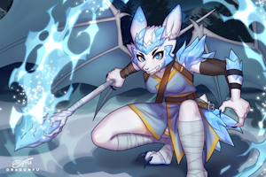 Icy Bunny Dragon