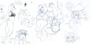 Study Sketches (January)