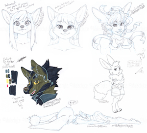 Study Sketches (March)