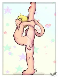 Cat stretching!!!