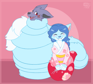(Animated!) Tail Embrace