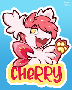 Cherry Badge
