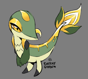 Snivy Myron