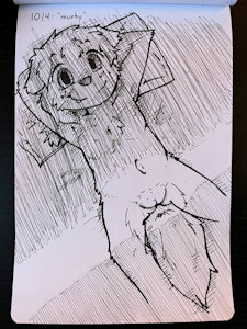 "Murky" - Day 4 Inktober 2025
