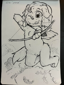 "Pierce" - Day 6 Inktober 2025