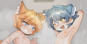 Comparing sizes with your bro