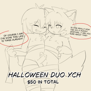 [Duo YCH] Halloween Costume