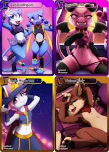 Trading Cards and Prints (Iroh cards)