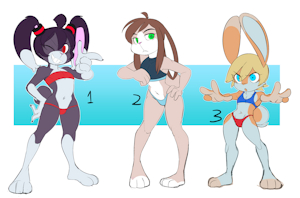 Adoptable Bunny Set 1