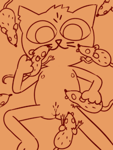 Trash mammal mom