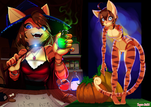 Spooky season synn doodles