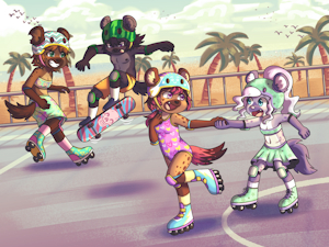 Seaside Shenanigans, Part III (Art by Chijeu)