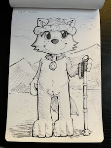 "Arctic" - Day 19 Inktober 2025