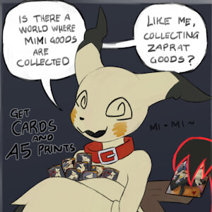 Mimi Cards and Prints by IrohCards