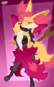 Morgan the Delphox