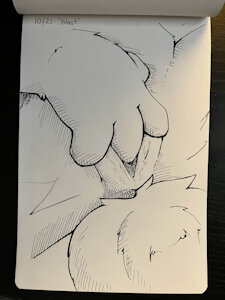 "Blast" - Day 21 Inktober, 2025