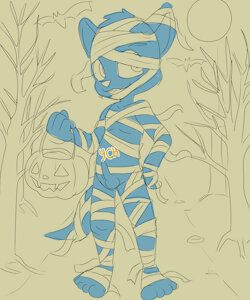MUMMY COSTUME (YCH)