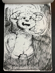 "Firefly" - Day 23 Inktober 2025