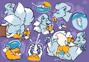 Doodle Page - Wick + Zoey