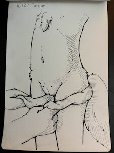 "Onion" - Day 27 Inktober 2025