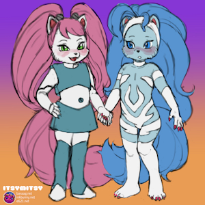 Loose Sketch Wing-it: Kitty Costumes!