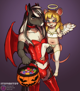 Wing-it: Happy Halloween from Drin & Reno