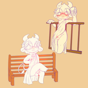 Cow sketches