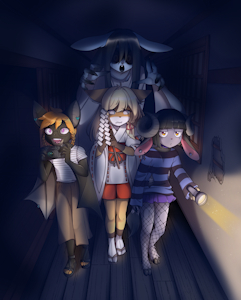 I ain't 'fraid of no ghosts. (Art by Pucco)