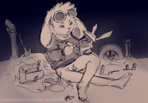 Subscribestar Commission Sketch