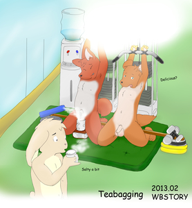 Teabagging
