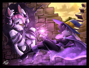 Yuki and Viola duel