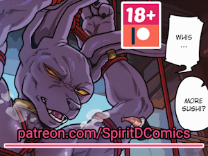 Beerus Shibari is up on Patreon