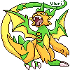 Pixel uluri dragon roar