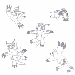 Digimon Just Wanna Vibe [C]