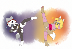 Halloween High-Kick Hijinks [C]