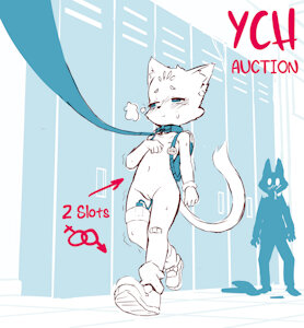 YCH 48h-Auction: Someone will go to the horny jail