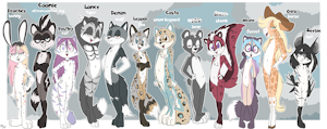 *ADOPTABLES*_Fashionable furs