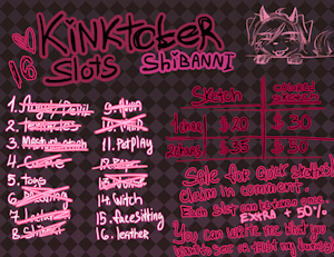 Kinktober SALE! rem