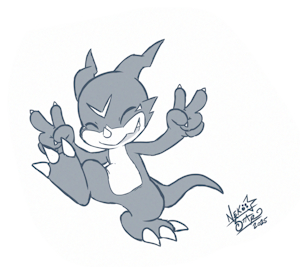 Showboating Veemon [C]
