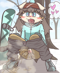 Snow and hotwater