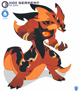 Character (Personal): Sid, the Koi Serpent