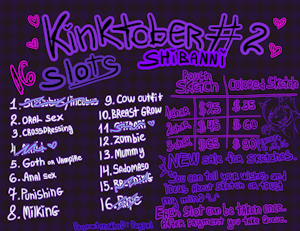 Kinktober #2 SALE! [rem]
