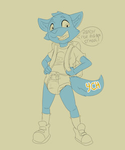 BIG BOI PANTS ( YCH)