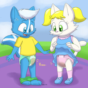 see each other wetting