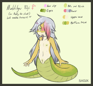 Snake Girl Adoptable ( Maddilyn )