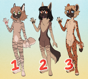Hyena Adopts! [All Available!]