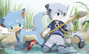 Fish attack